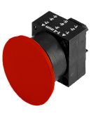 Красная грибоподобная нажимная кнопка Schrack MSP12000RZ с фиксацией