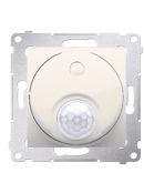 Датчик движения Kontakt Simon Simon 54 Premium DCR10P.01/41 с выключателем и реле 8(2)А 230В (кремовый)