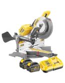 Акумуляторна торцювальна пилка DeWALT DHS780T2A 54В