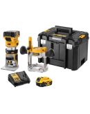 Безщітковий акумуляторний фрезер DeWALT DCW604P2 18В