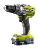 Аккумуляторный шуруповерт Ryobi One+R18DD3-213S (5133003352) 18В 2х1.3А/ч 13мм 2 скорости