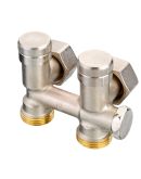 Н-подібний клапан Danfoss 003L0282 RLV-K вхід 1/2" вихід 3/4"