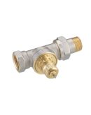 Прямой термостатический клапан Danfoss 013G1675 RA-G 15 вход 1/2" выход 1/2"