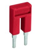 Изолированная Push-in TYPE перемычка Wago 2000-402/000-005 14А (красная)