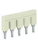 Изолированная Push-in-TYPE перемычка Wago 2006-405 Bars на 5-контактов 41А