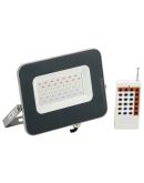 RGB прожектор IEK СДО 07-30 RGB multicolor IP65 серый (LPDO7RGB-01-30-K03)