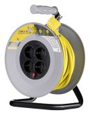 Сетевой удлинитель на катушке 2E U04RE20M 4XSchuko IP20 3Gx1.5мм 20м (серый)