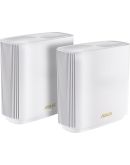 Маршрутизатор Asus XT8-2PK-WHITE ZenWiFi XT8 2PK white AX6600 3xGE LAN 1x2.5GE WAN 1xUSB3.1 WiFi6 MESH WPA3 OFDMA