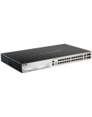 Комутатор D-Link DGS-3130-30TS 24xGE 4x1GE/SFP 2x10GE 4xSFP+10G L3 Stackable