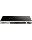 Неуправляемый коммутатор D-Link DGS-1052 48x1GE 4xGE/SFP Combo QoS