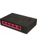 Неуправляемый настольный коммутатор Mercusys MS105G 5xGE