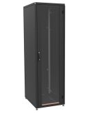 Шкаф Zpas IT-186080-69AA-2-161-FP 19" 18U 600x800 WZ-IT-186080-69AA-2-161-FP со стекляннной дверью (черный)