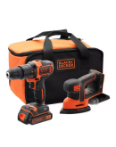 Набор из двух электроинструментов Black&Decker BCK23S1S c 1 АКБ и ЗУ
