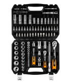 Набор торцевых головок Neo Tools 08-664 1/2", 1/4" CrV (86шт)