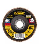 Плоский лепестковый шлифкруг по металлу DeWALT DT30602 Eхtreme 40G 125х22,23мм