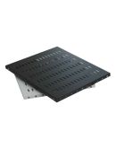 Полка для серверного шкафа Mirsan MR.SBR60.01 19" 600х600 RAL 9005 (черная)