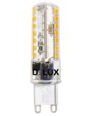 LED лампа Delux G9E 4,5Вт 220В G9 3000K (90013167)