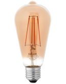 Філаментна лампа Delux Amber filament ST64 8Вт E27 2700K (90016728)