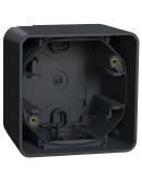 Накладной подрозетник Schneider Electric MUR37911 IP55 (антрацит)