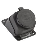 Силовая настенная розетка IEK РБу13-1-0м Омега IP44 (PKR22-016-2-K02)