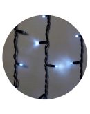 Уличная светодиодная гирлянда Delux EN ICICLE 75LED (90016589) 2x0,7м IP44 (белый свет) черный шнур