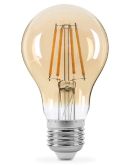 Светодиодная филаментная лампа Titanum Filament A60 E27 7Вт 2200K (TLFA6007272A) бронза