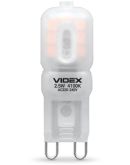 Світлодіодна лампа Videx G9e G9 2,5Вт 4100K (VL-G9e-25224)