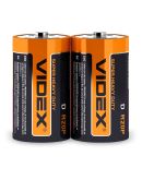 Солевая батарейка Videx R2OP D (R2OP/D 2pcs S) 2 шт