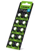 Часовая батарейка Videx AG7/LR926 (AG7/10B/1.5V) 10 шт