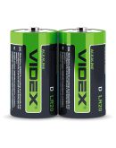 Щелочная батарейка Videx LR20 D (LR2O/D 2pcs S) 2 шт