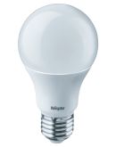 Матова світлодіодна лампа Navigator NLL-A60-10-230-4K-E27 А60 Е27 10Вт 4000К (аналог 75Вт)