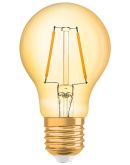 Светодиодная лампа Osram 1906 LED CL A21 2,5W/825 230V FIL GD E27 4х1 (4058075119185)