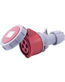 Переносная силовая розетка E.Next e.socket.214.16.67 4п 16А 400В IP67 (i082014)