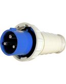 Переносная силовая вилка E.Next e.plug.pro.3.63 3п 63А 230В IP67 (p011003)