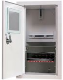 Металлический корпус E.Next e.mbox.stand.w.f1.08.z 8 модулей встроенный (s0100004)