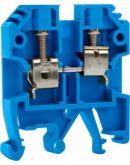 Набірна клемна колодка E.Next e.tc.din.pro.4.blue на DIN-рейку синя (p049024)