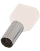 Ізольований наконечник E.Next e.terminal.stand.te.2.1.white 2x1 кв.мм білий (s4037003)