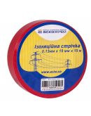 Изоляционная лента Аско-Укрем 0,13x19мм/15м красная (A0150020030)