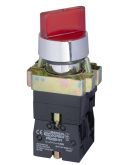 Переключатель Аско-Укрем XB2-BK2465 (0-I) с подсветкой красный (A0140010067)