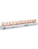 Шина живлення ETI IZ 10/L1NL2NL3N/12E 10мм² 3P+N Fork 12 модулів 0,22м (2921212)