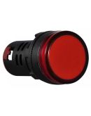 Сигнальная арматура Аско-Укрем AD22-22DS 220В DC красная (A0140030083)
