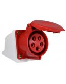 Силовой разъем Аско-Укрем ГC 3Р+N+РЕ 16А/5 (115) (A0080040003)