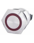 Кнопка Аско-Укрем TYJ 22-271 1NO+1NC 24В з підсвічуванням червона (A0140010142)
