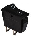 Переключатель Аско-Укрем KCD3-111 B/B (0-I) с самовозвратом черный (A0140040026)