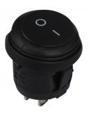 Переключатель Аско-Укрем KCD1-5-101W B/B (0-I) IP65 черный (A0140040073)