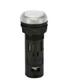 Сигнальная лампа LED ETI ECLI-16-240A-W 240В AC Ø16мм белая матовая (4771611)