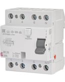 УЗО ETI EFI-P4 3P+N 25/0,5 A 10кА (2061541)