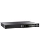 Коммутатор Cisco SB SF300-24PP 24-port 10/100 PoE+ Managed Switch w/Gig Uplinks