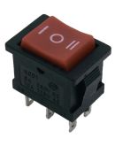 Перекидной переключатель TNSy KCD1-1-203 R/B красный (TNSy5500682)