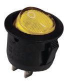 Переключатель TNSy KCD1-5-101 Y/B круглый желтый (TNSy5500708)